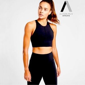 ALLYSON FELIX + ATHLETA legend high neck bra